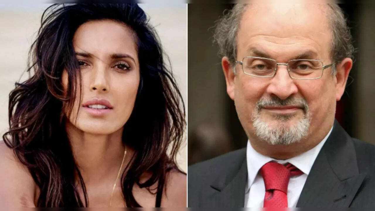 Padma Lakshmi, Salman Rushdie