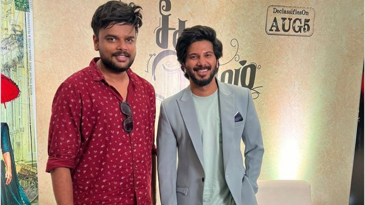 Dulquer Salmaan with Kaushik LM