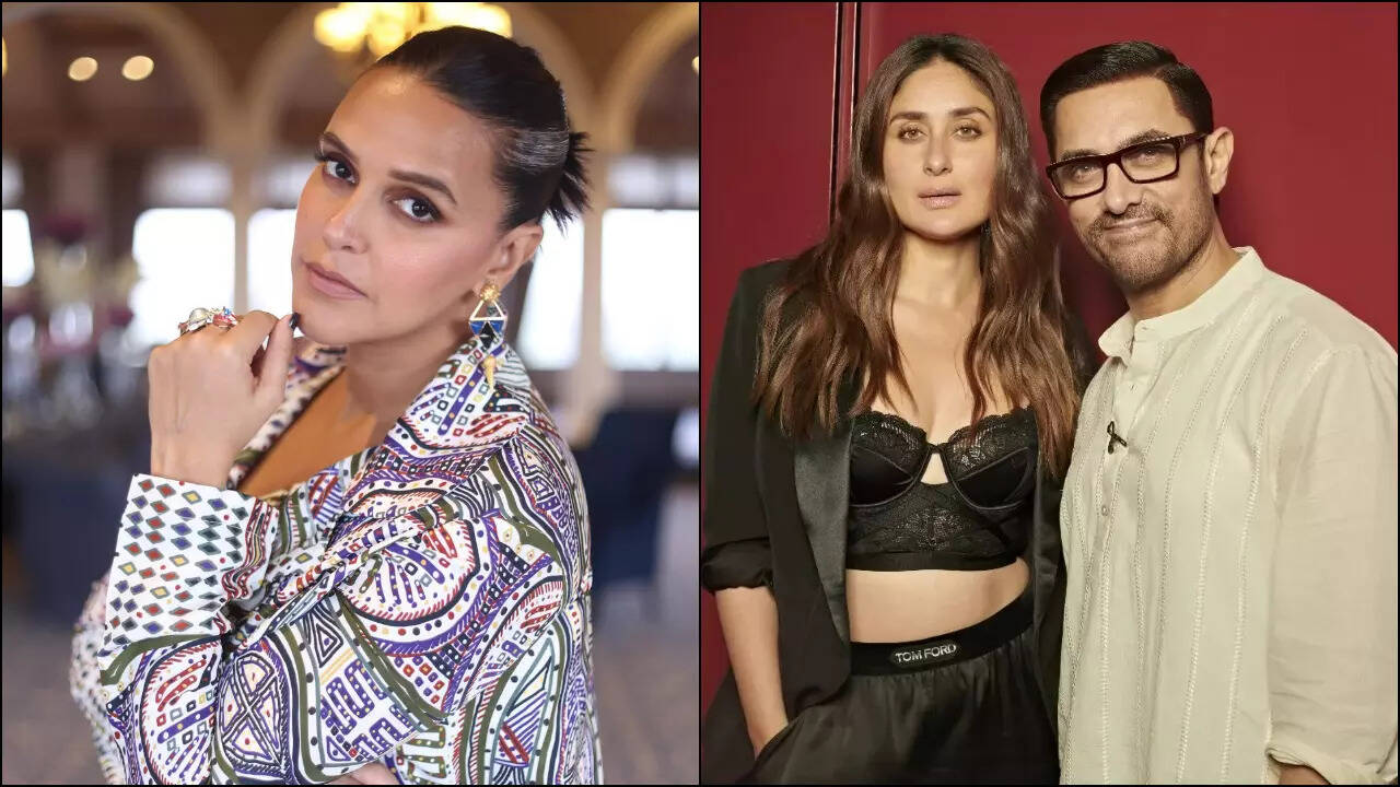 Neha Dhupia, Kareena Kapoor, Aamir Khan