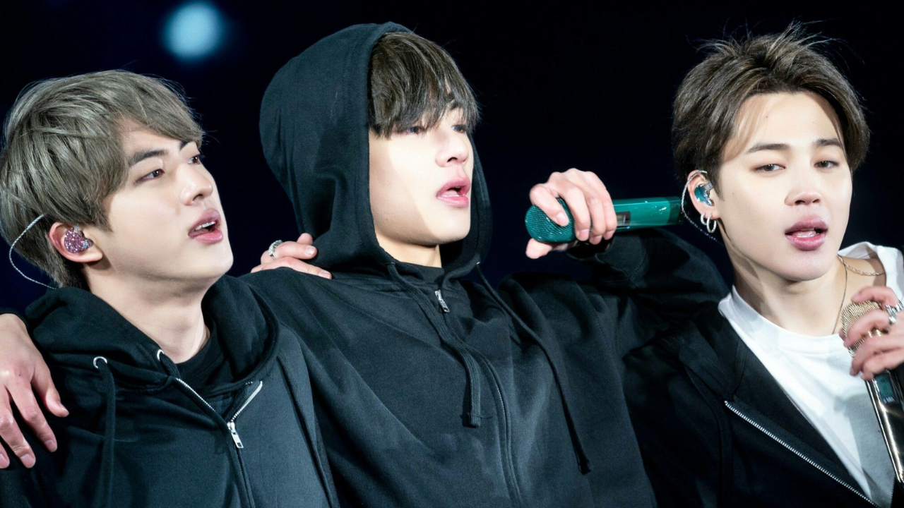 BTS' Jin, V and Jimin