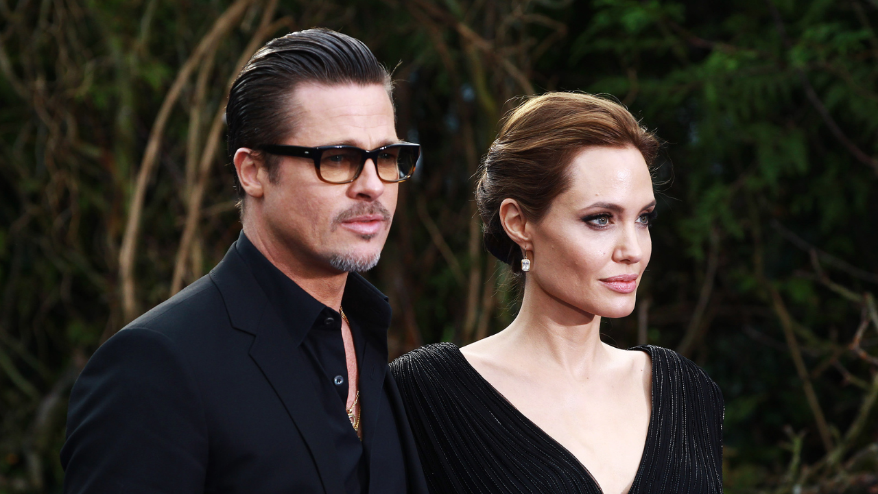 Angelina Jolie and Brad Pitt