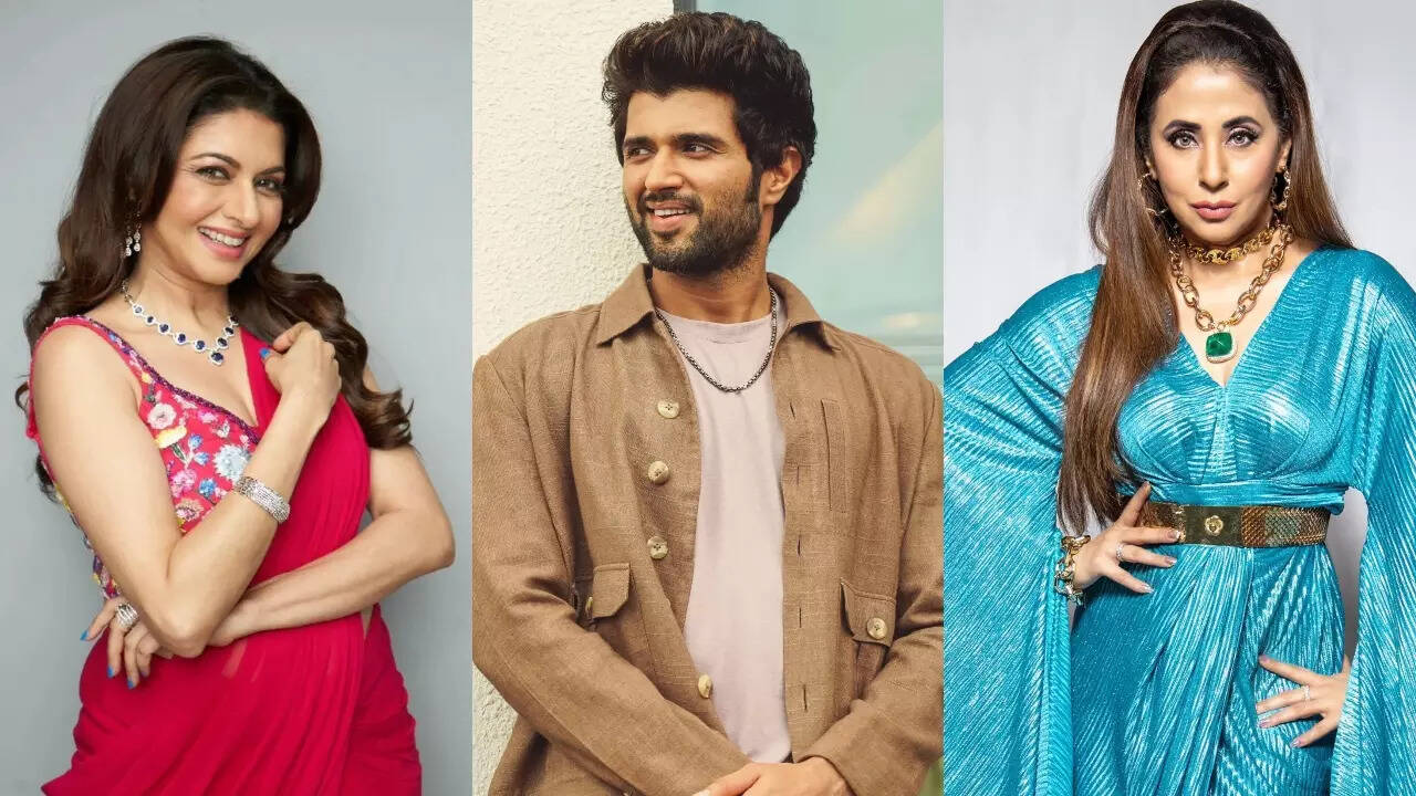 Vijay Deverakonda has his fanboy moment with Urmila, Bhagyashree; Liger star says, 'I am still crushing on them'