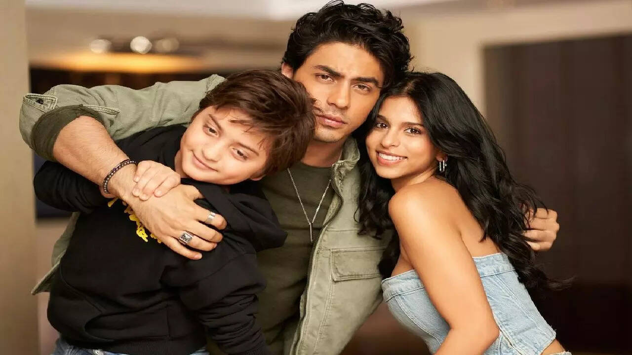 Aryan Khan, Suhana Khan, AbRam Khan