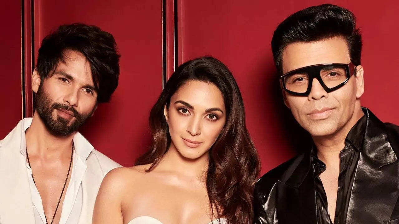 Shahid Kapoor, Kiara Advani, Karan Johar