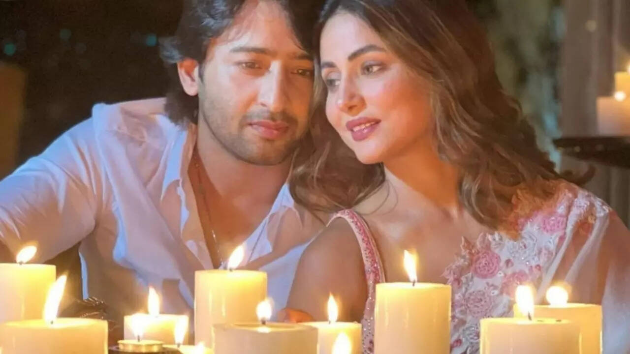 Hina Khan and Shaheer Sheikh