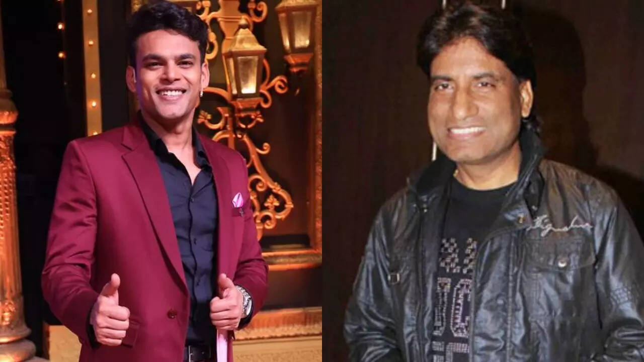 India's Laughter Champion's Jay Sachan received compliments from Raju Srivastava