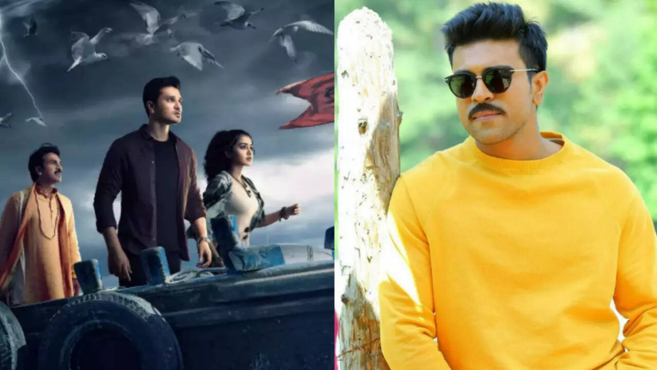 Ram Charan sings praises of Karthikeya 2