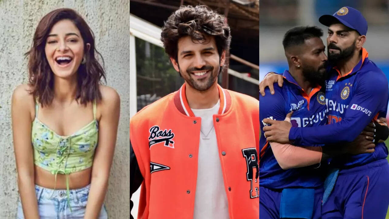 Ananya Panday, Kartik Aaryan, Anupam Kher and others celebrate as Team India beats Pakistan in Asia Cup