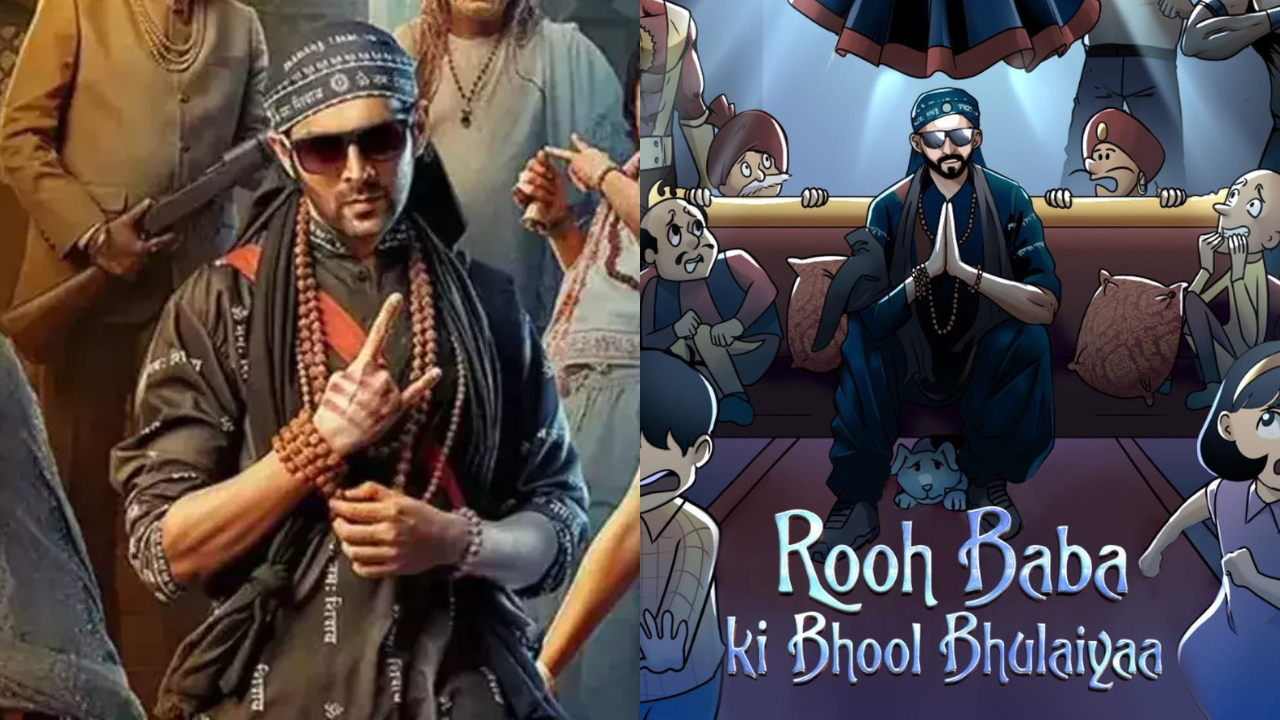 Kartik Aaryan's Rooh Baba gets a comic book avatar