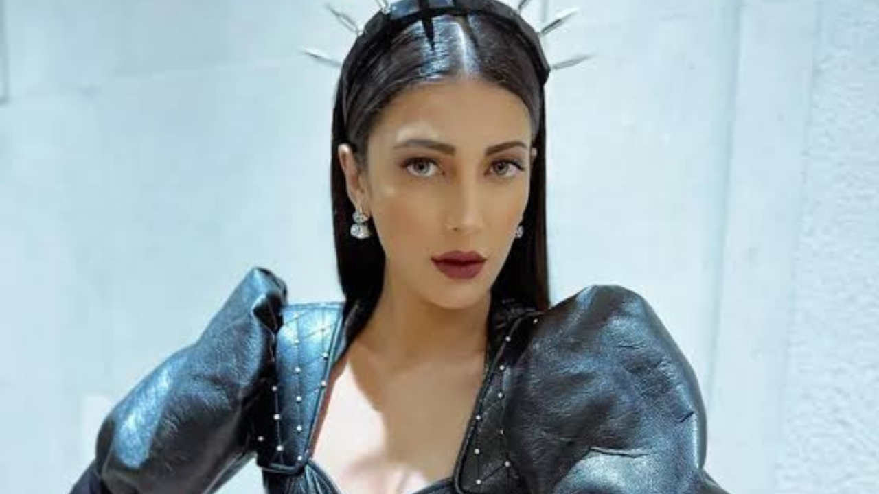 Salaar actress Shruti Haasan reveals her inspiration behind goth look