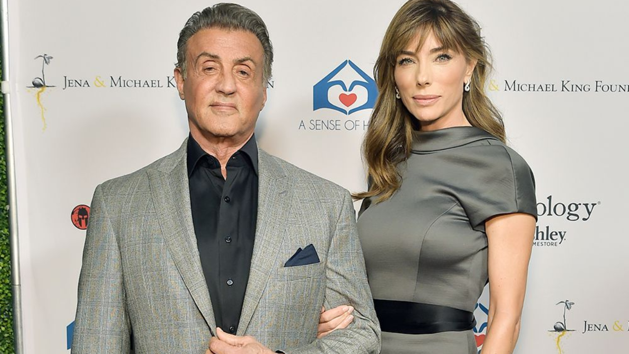 Sylvester Stallone and Jennifer Flavin