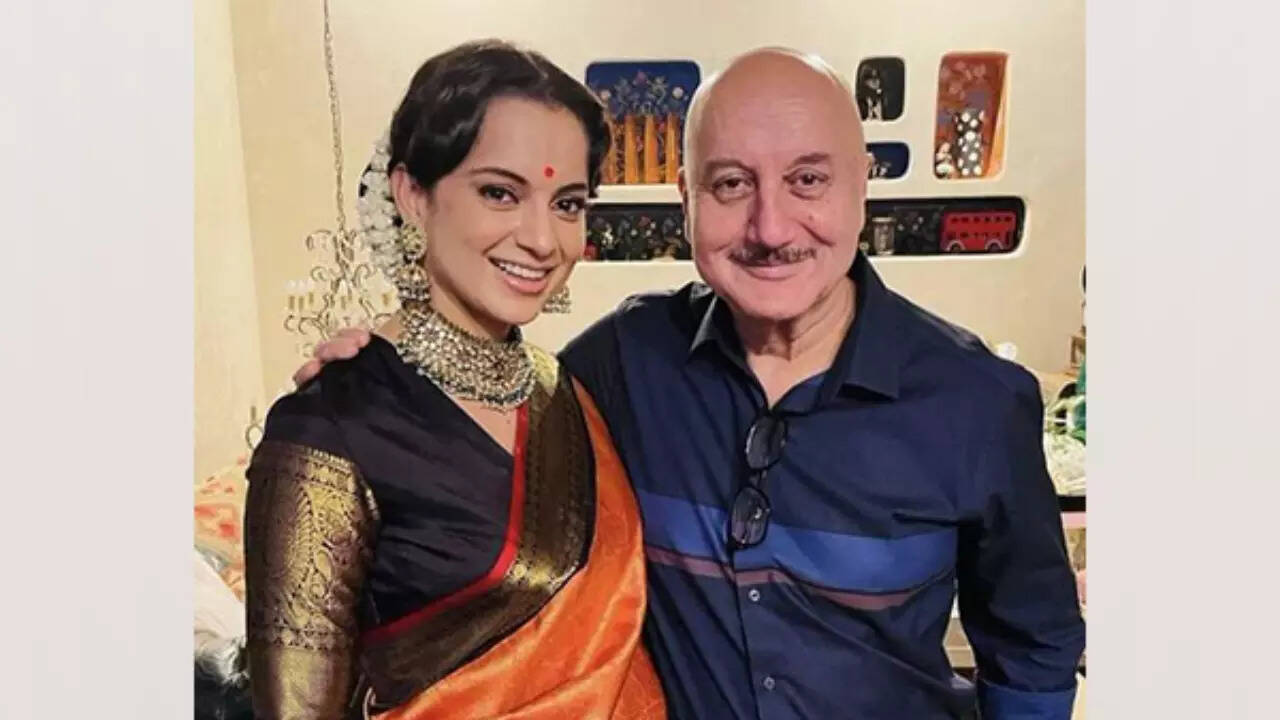 Anupam Kher calls Kangana Ranaut a brilliant director