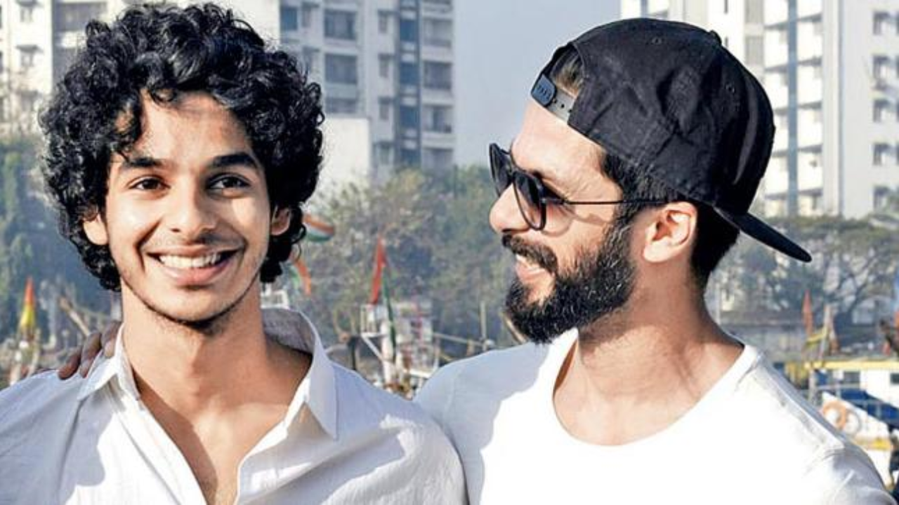 Brothers Shahid Kapoor and Ishaan Khatter share a close bond