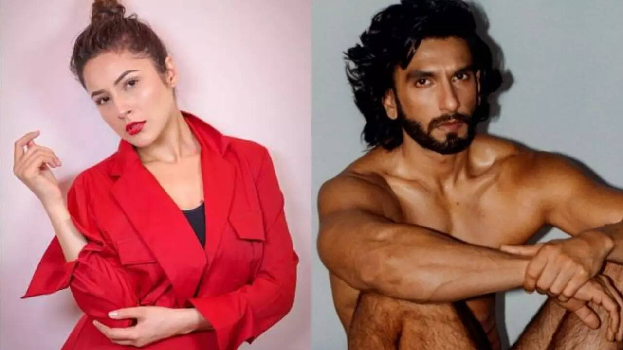 Shehnaaz Gill on Ranveer Singh's nude photoshoot