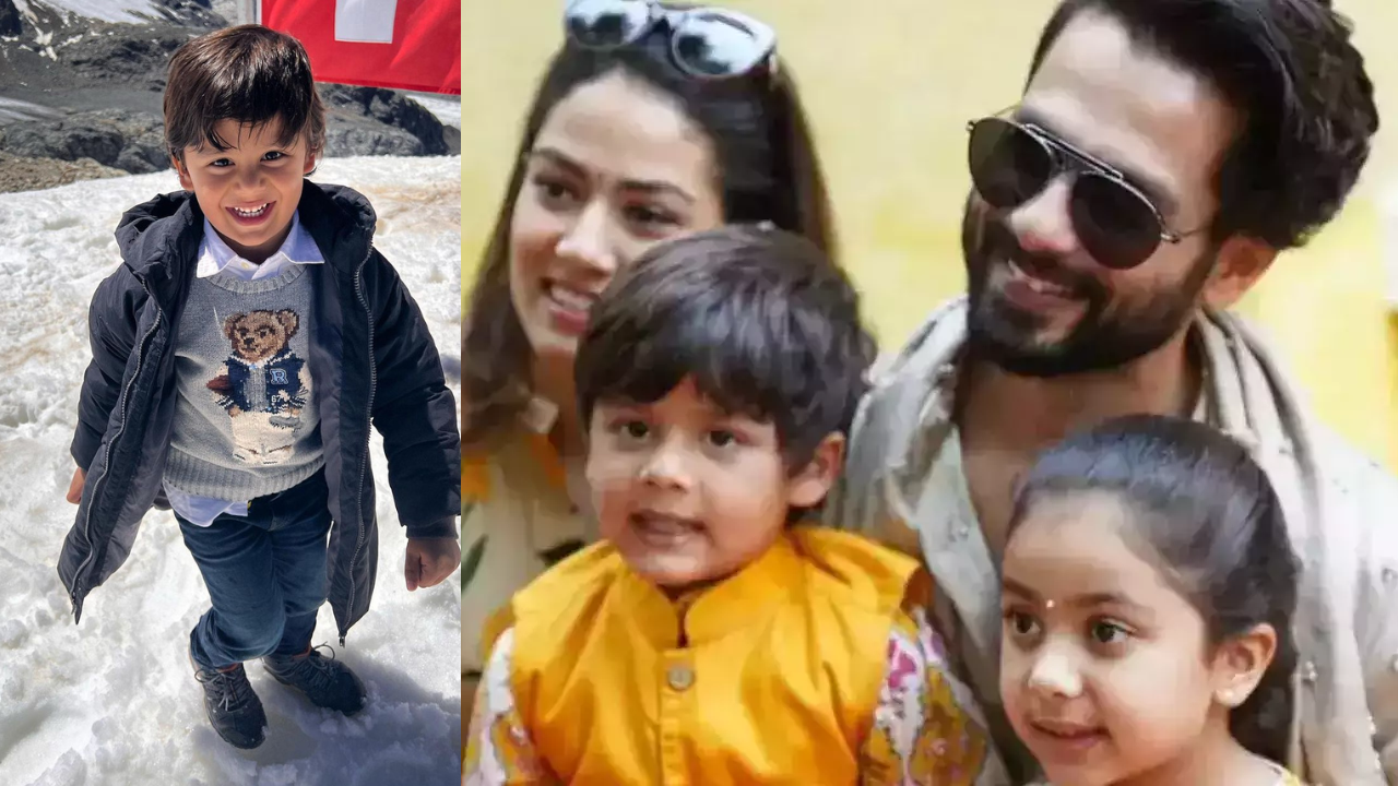 Shahid Kapoor, Mira Rajput's son Zain turns 4