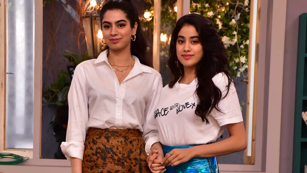 Khushi and Janhvi Kapoor