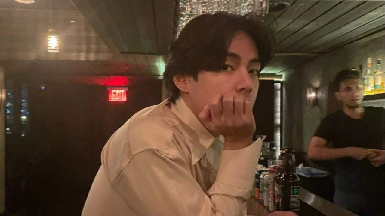 BTS' V in New York