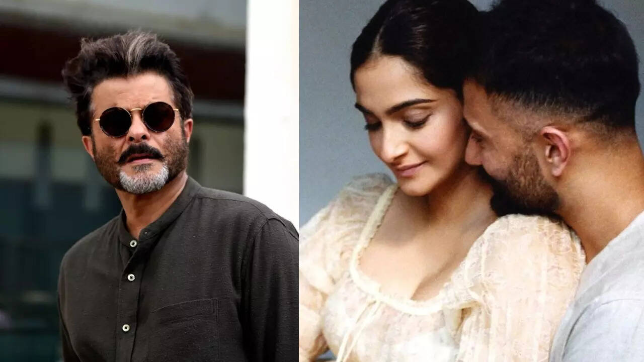 Anil Kapoor and Sonam Kapoor