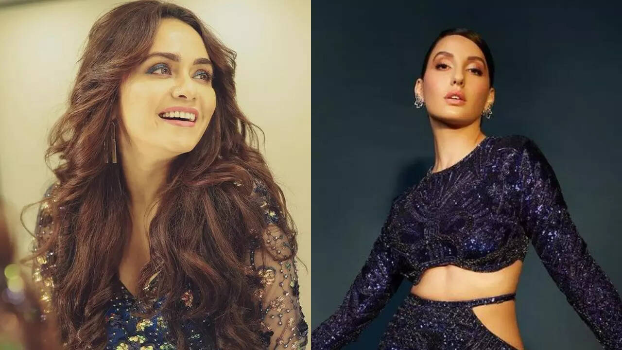 Amruta Khanvilkar, Nora Fatehi