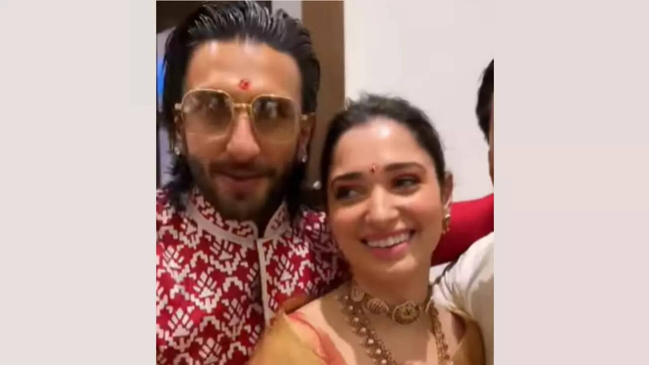 Ranveer Singh and Tamannaah Bhatia