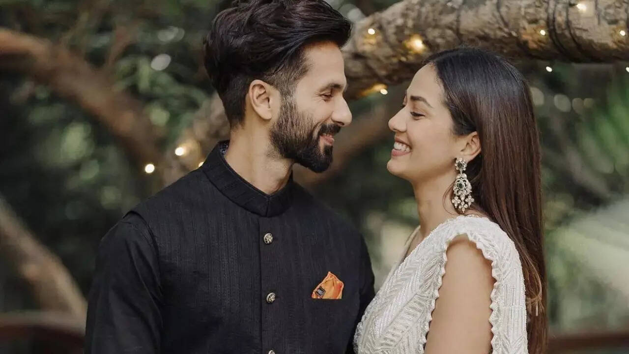 Shahid Kapoor and Mira Rajput