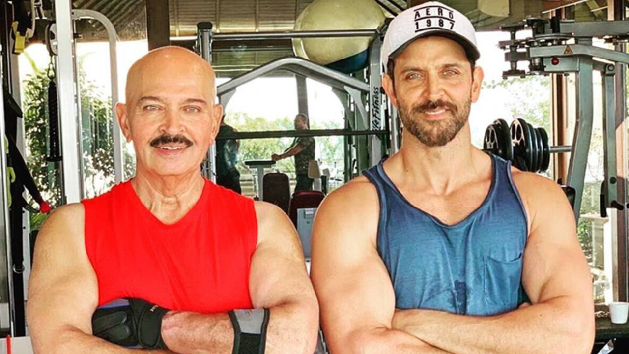 Rakesh Roshan and Hrithik Roshan