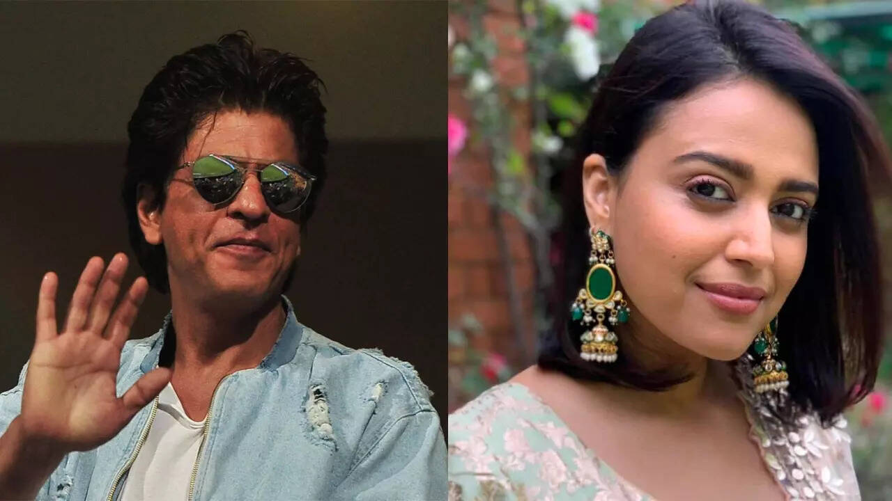 Shah Rukh Khan and Swara Bhasker