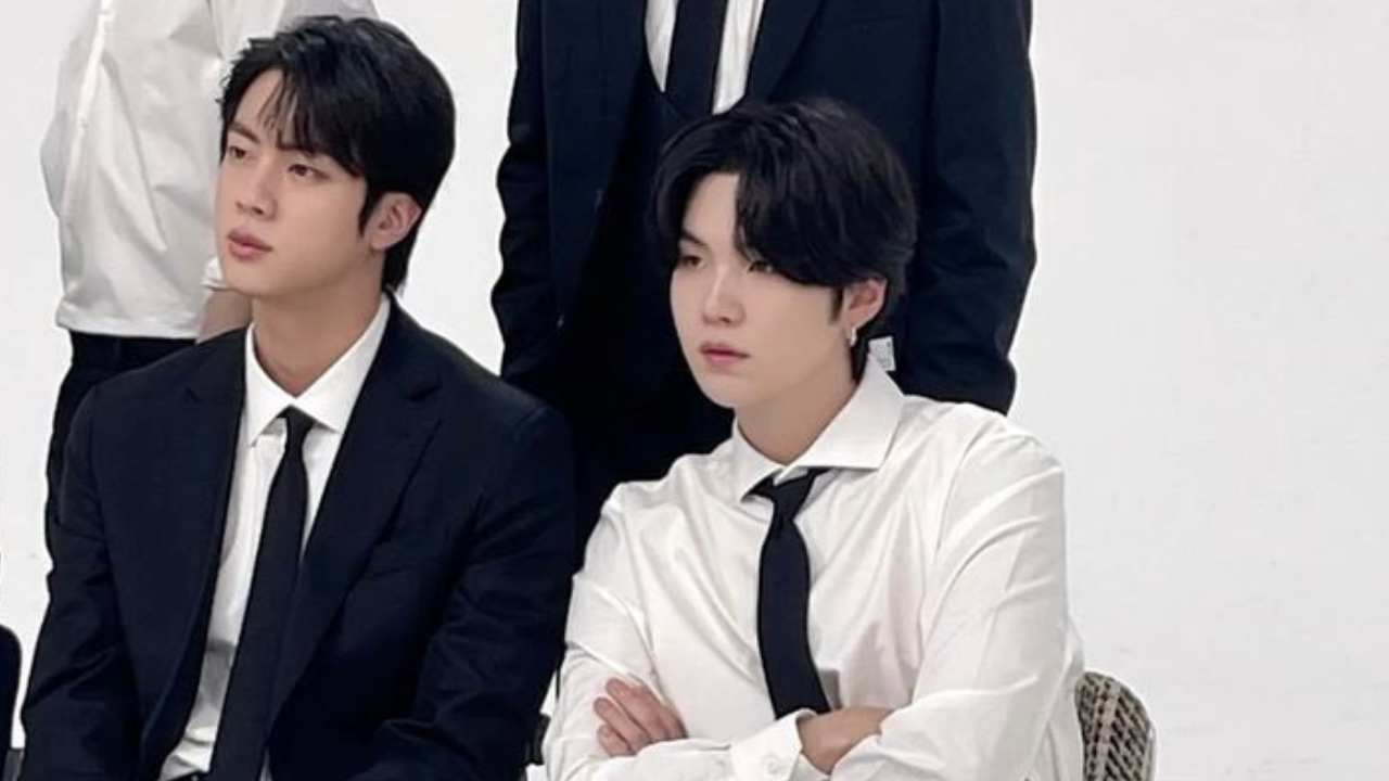 BTS' Suga and Jin look dapper in new pics