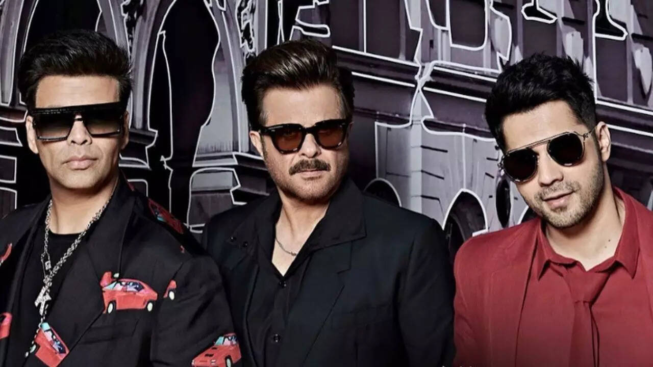 Karan Johar, Anil Kapoor, Varun Dhawan