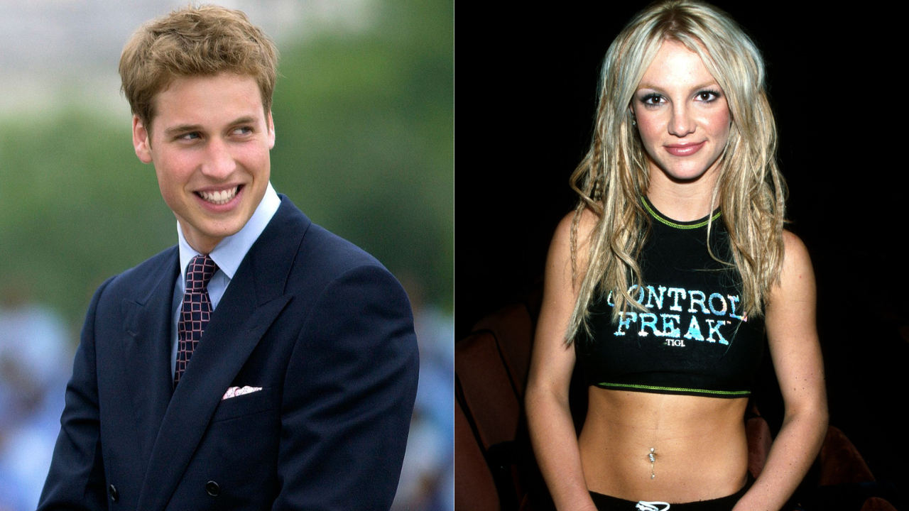 Britney Spears 'cyber dated' Prince William