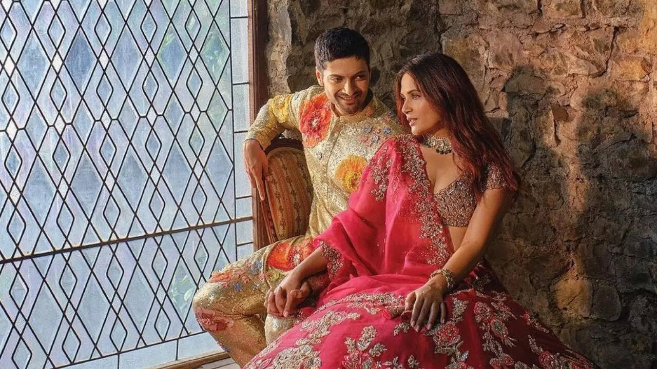 Ali Fazal and Richa Chadha