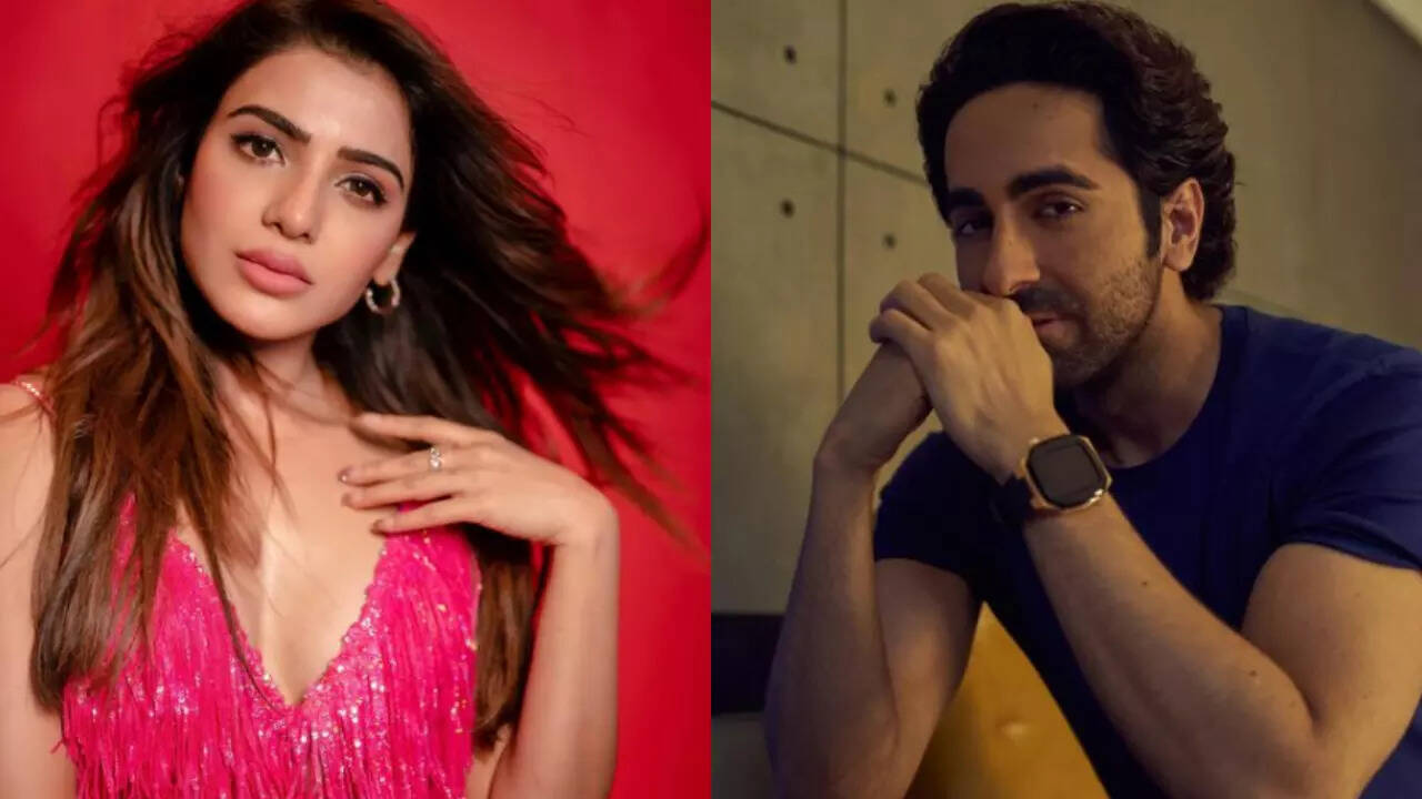 Samantha Ruth Prabhu and Ayushmann Khurrana will star in Amar Kaushik's horror comedy film. Pic Credit: Instagram