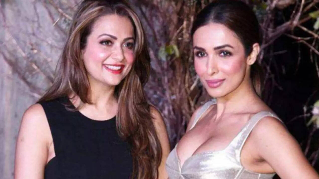 Malaika Arora and Amrita Arora