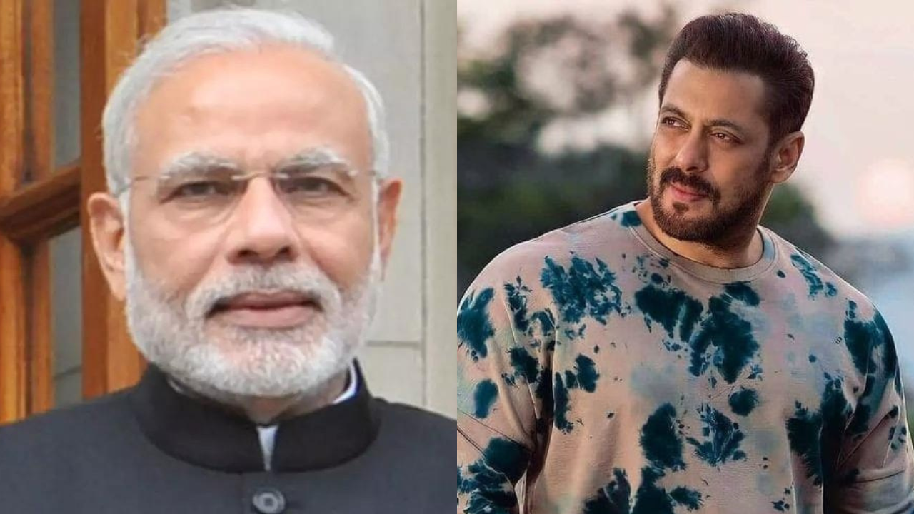 PM Narendra Modi - Actor Salman Khan