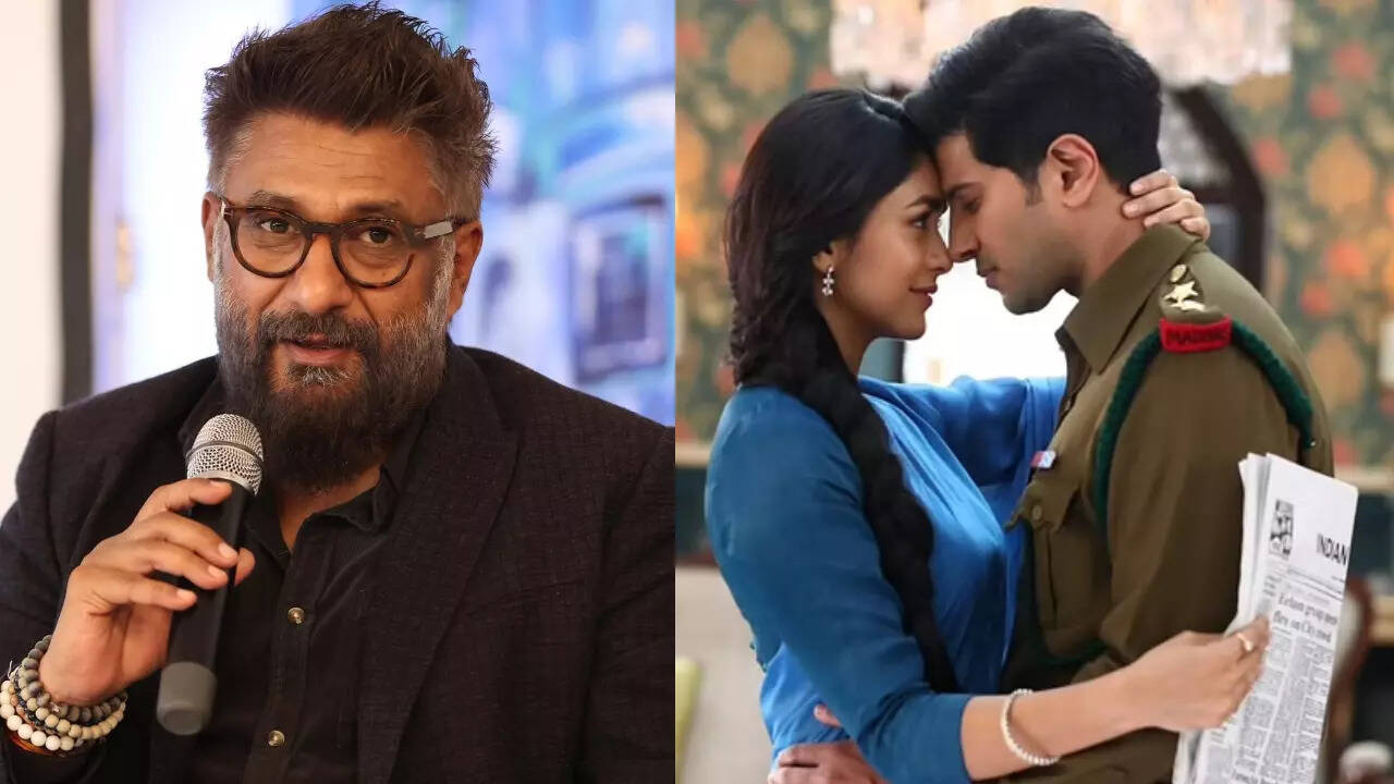 Vivek Agnihotri calls Dulquer Salmaan 'impressive' as he reviews Sita Ramam; heaps praise on Mrunal Thakur