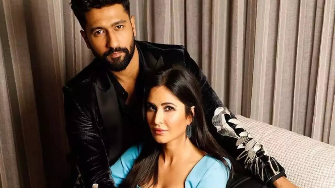 Katrina holds Vicky Kaushal's hand in new pic