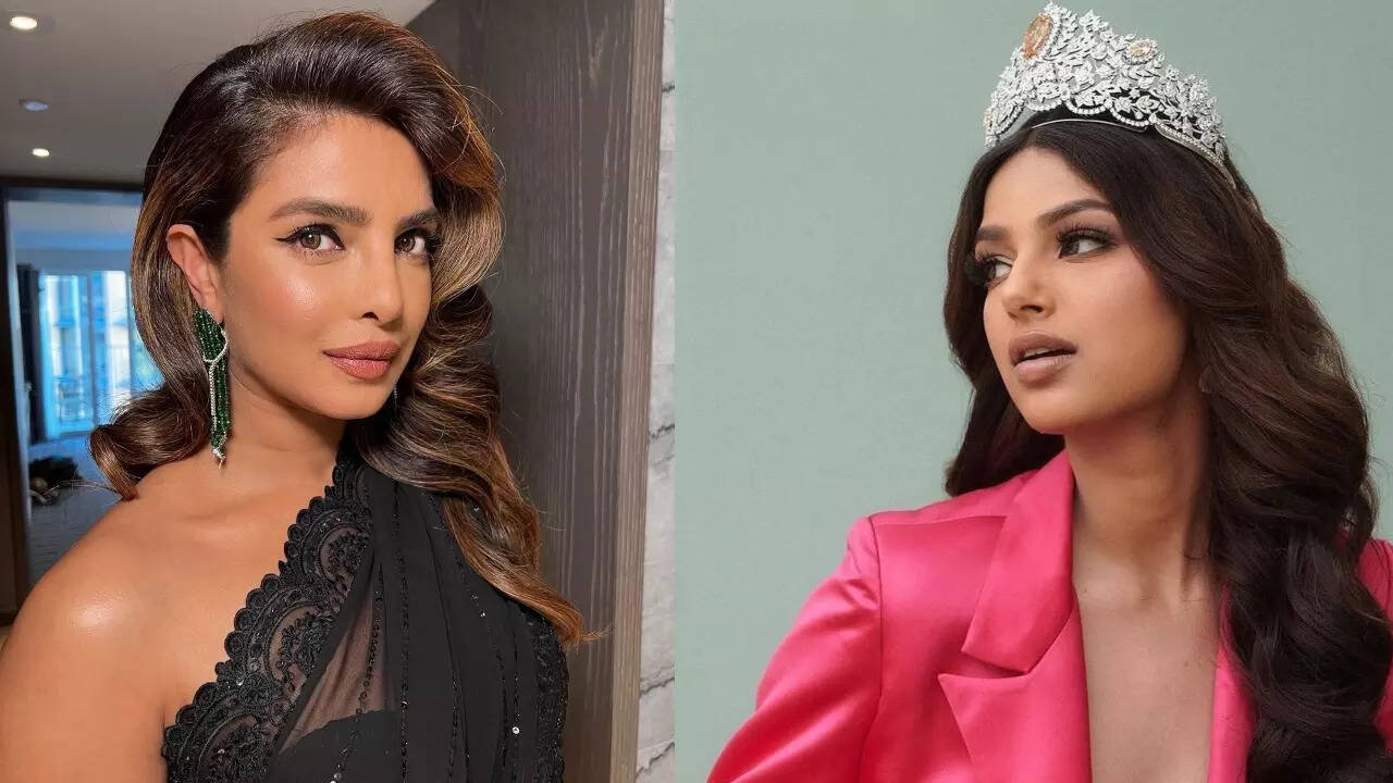 Priyanka Chopra, Harnaaz Sandhu's PIC from Global Citizen Festival goes viral; netizens go, 'They look like sisters'