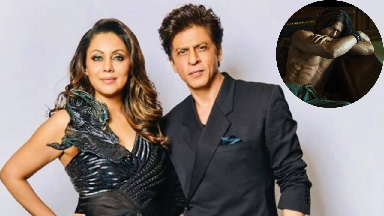 Gauri Khan hilariously trolls husband Shah Rukh Khan after Pathaan star shares shirtless pic; goes 'Oh God!..."