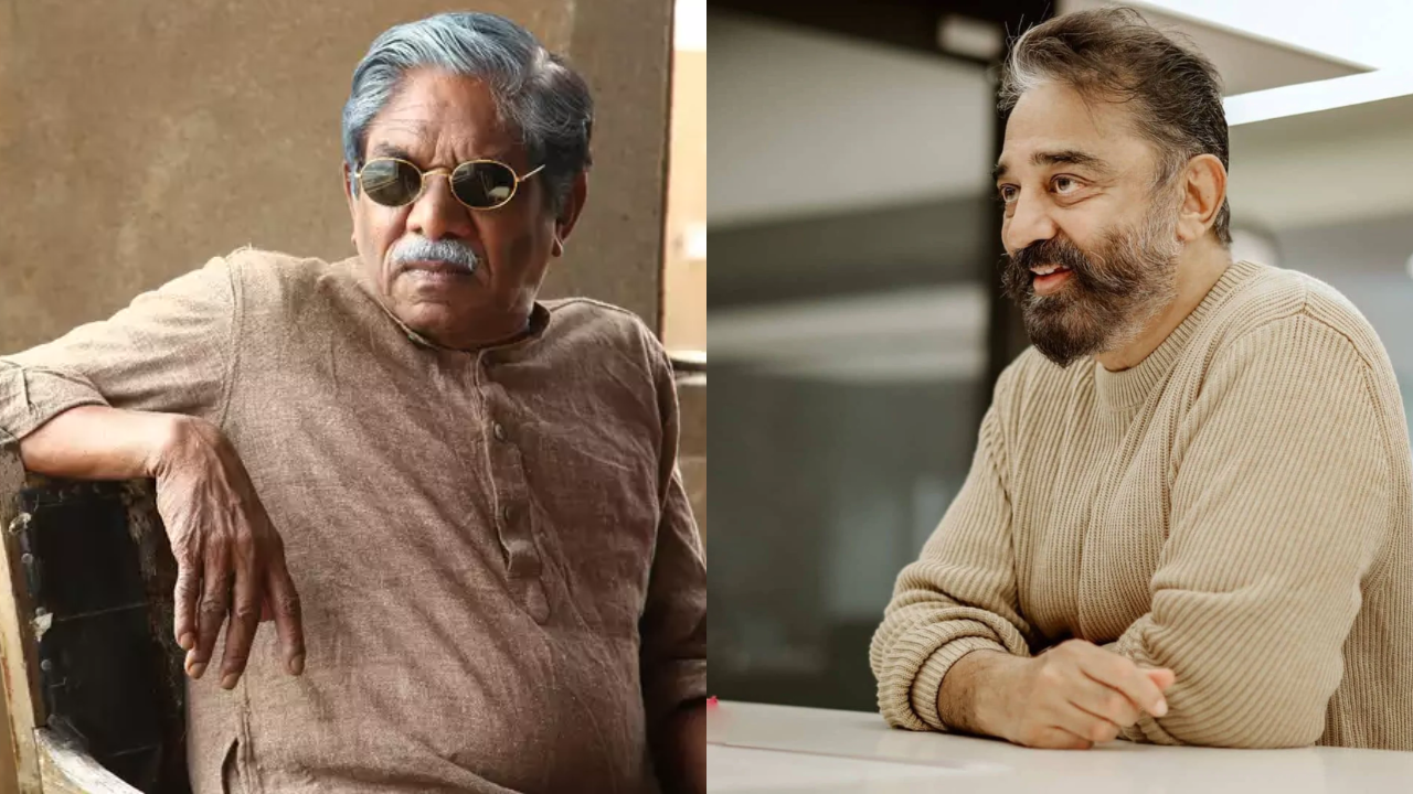 Bharathirajaa and Kamal Haasan