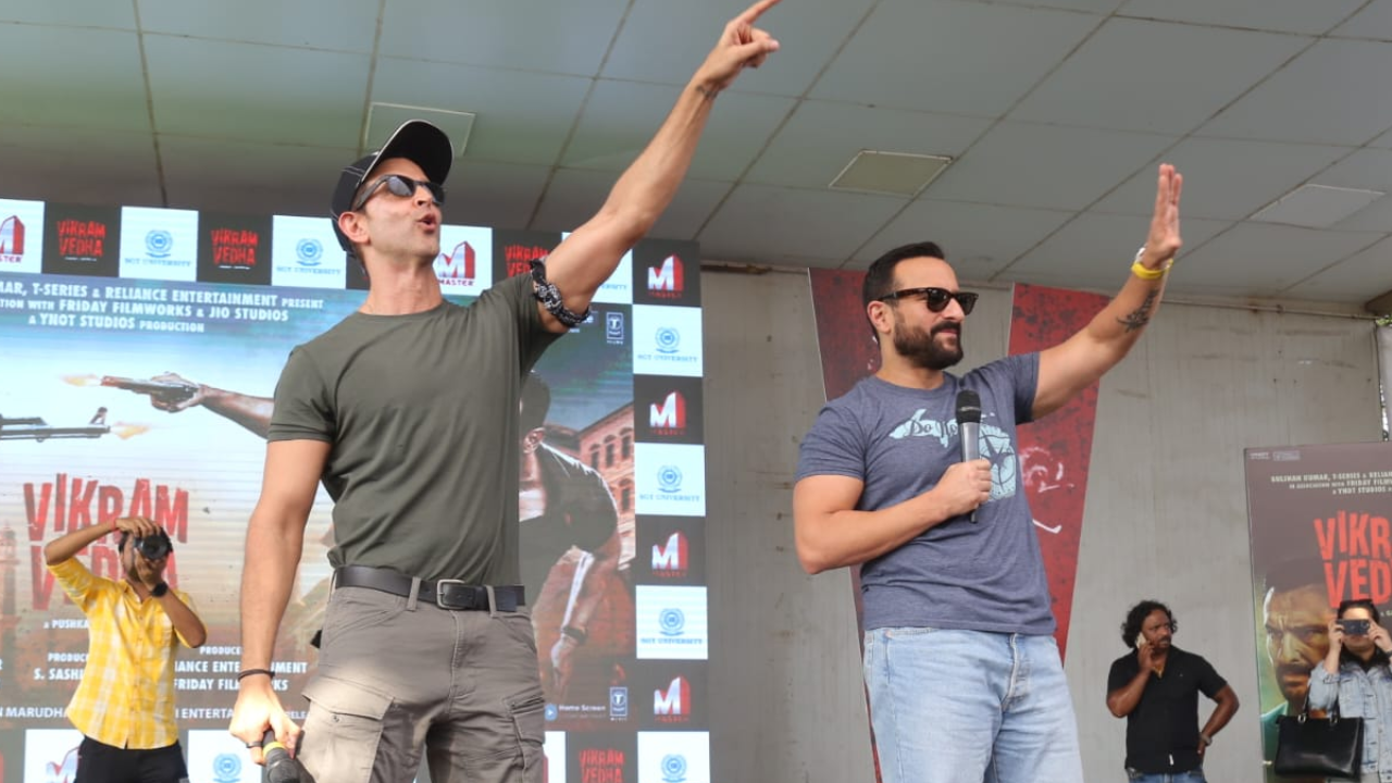 Hrithik Roshan, Saif Ali Khan