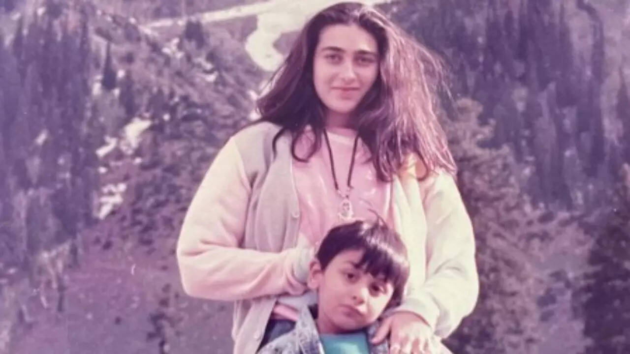 Karisma Kapoor and Ranbir Kapoor