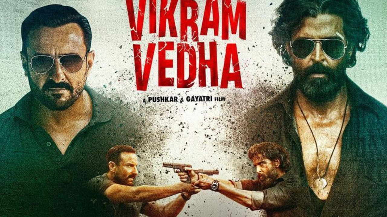 Vikram Vedha poster