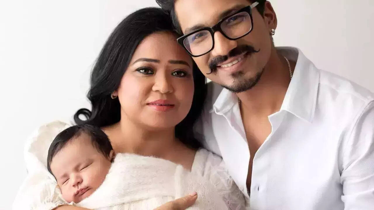 Bharti Singh's son Laksh flashes his cute smile