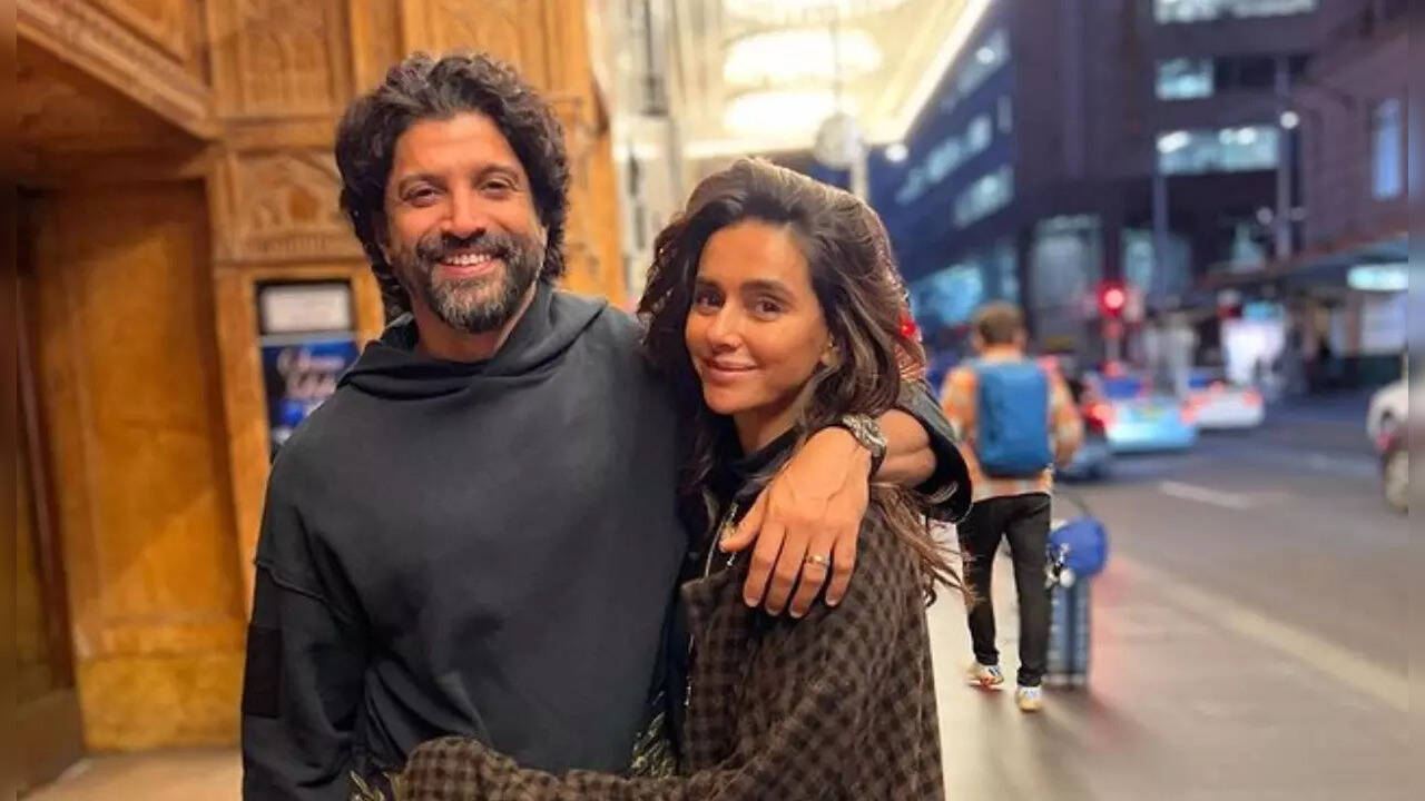 Shibani Dandekar and Farhan Akhtar