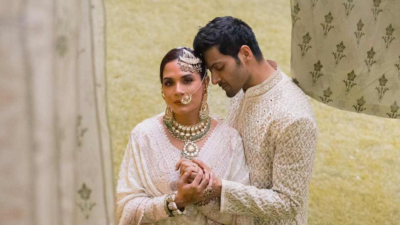 Ali Fazal and Richa Chadha