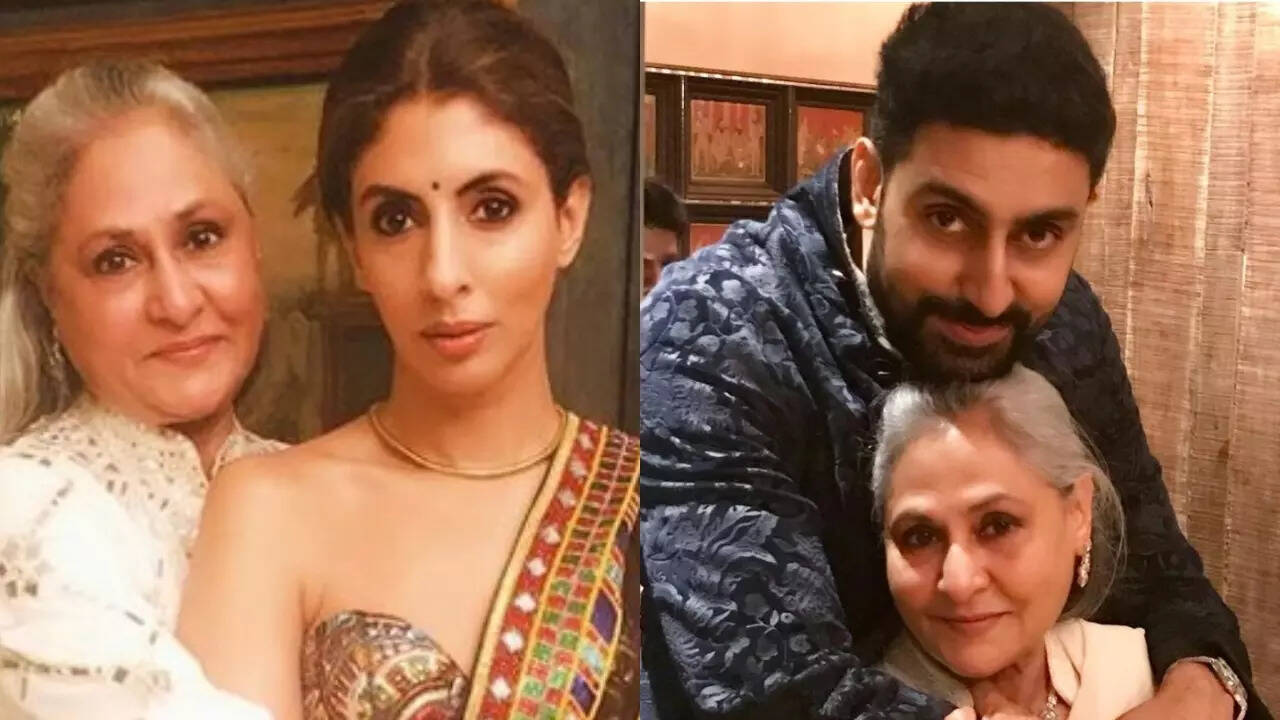 Shweta Bachchan reveals mom Jaya Bachchan used to beat her 'a lot'; latter says, 'Abhishek hardly got slapped'