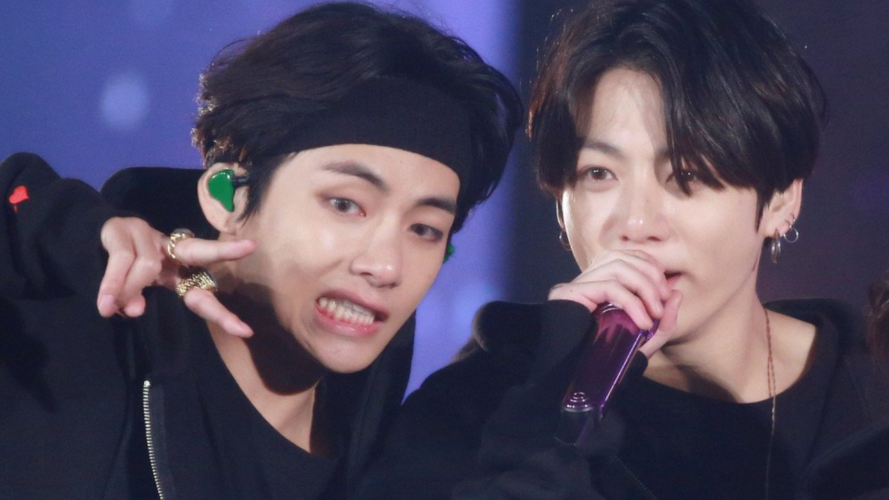 BTS' Jungkook and V