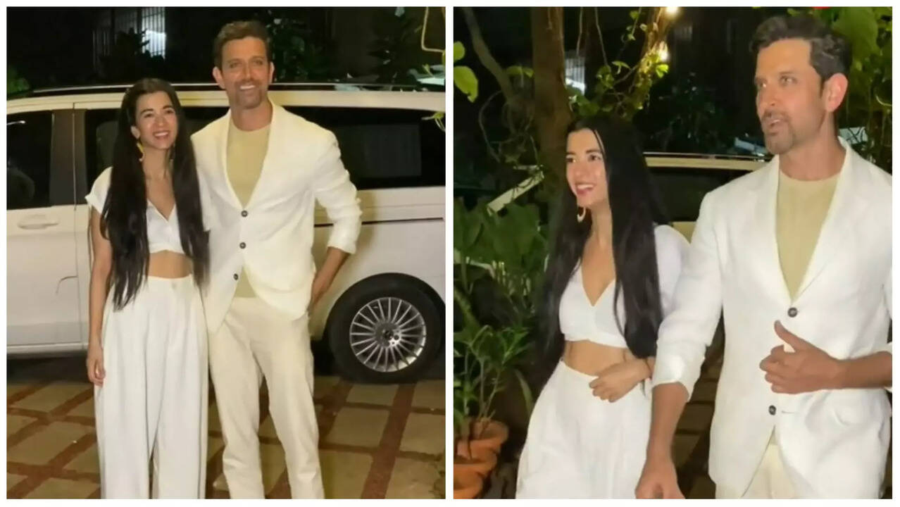 Hrithik and Saba