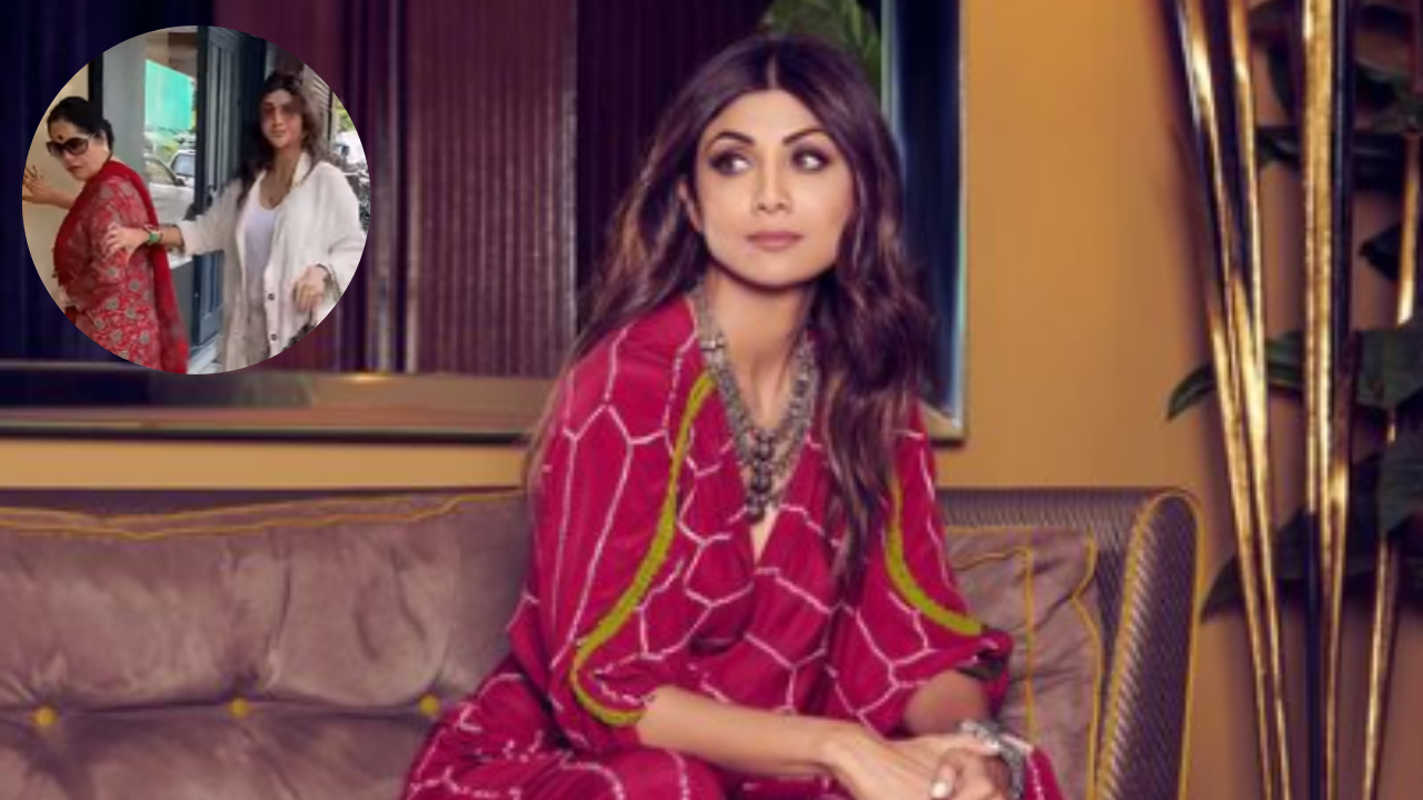 Shilpa Shetty stumbles while getting papped in the city