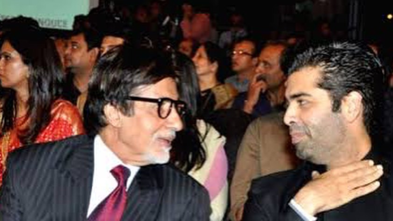 Karan Johar pens heartfelt post for Amitabh Bachchan on his birthday